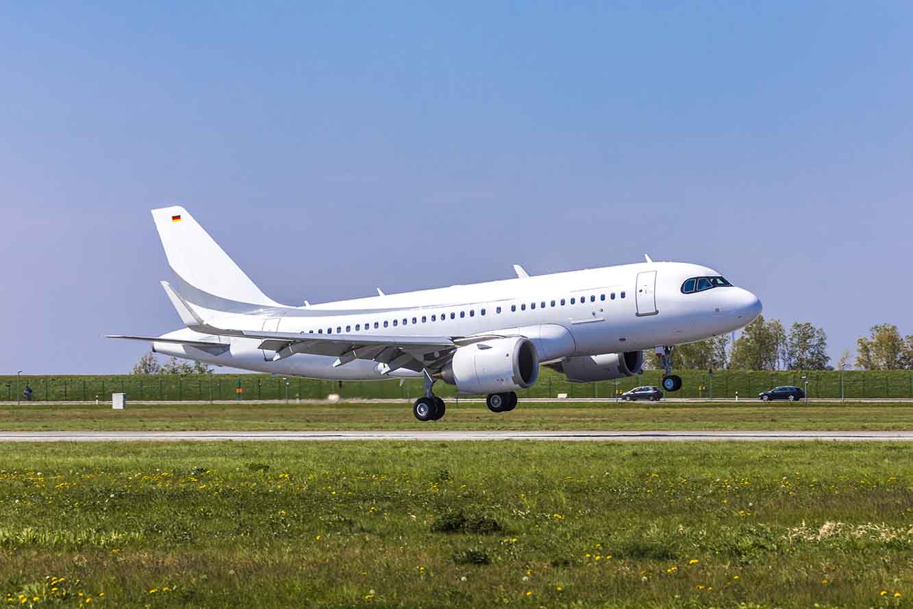 volo privato sull'Airbus ACJ380
